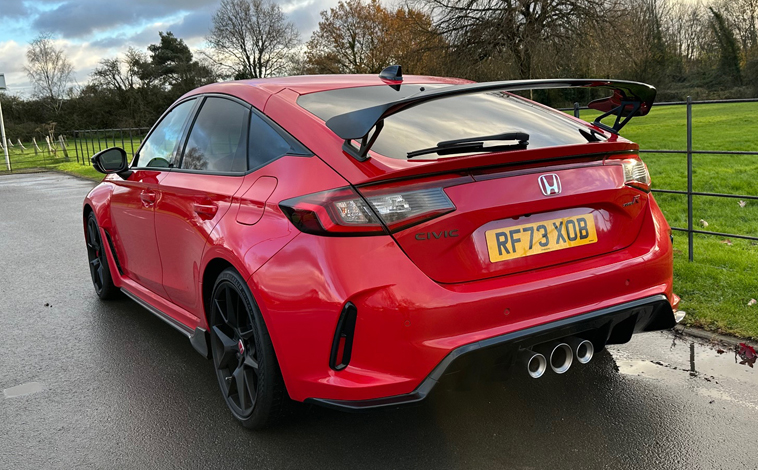 Honda Civic Type R rear