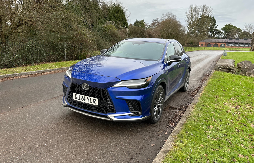 Lexus RX450h F Sport front