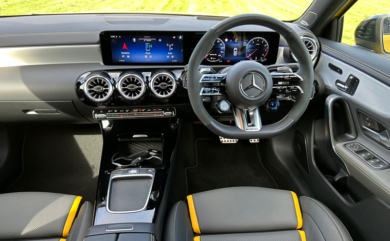 Mercedes-AMG A 45 S interior