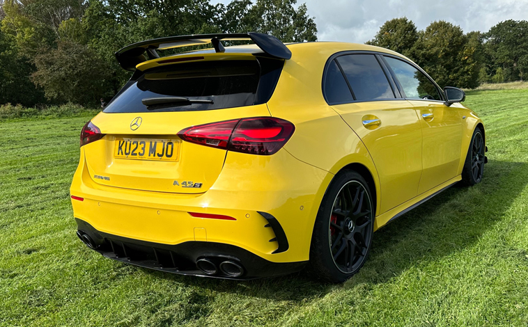 Mercedes-AMG A 45 S rear