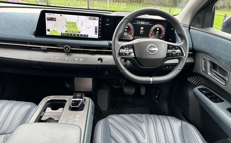 Nissan Ariya e-4ORCE Evolve interior