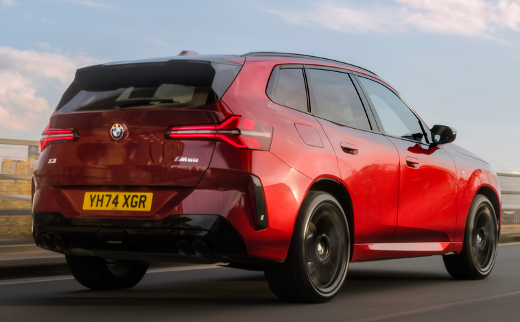 BMW X3 M50 rear